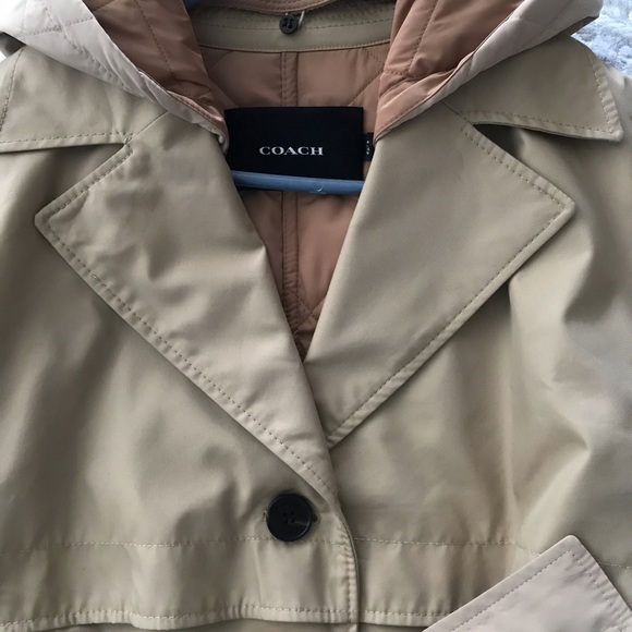 Quilted Long Trench COACH - Picture 8 of 11